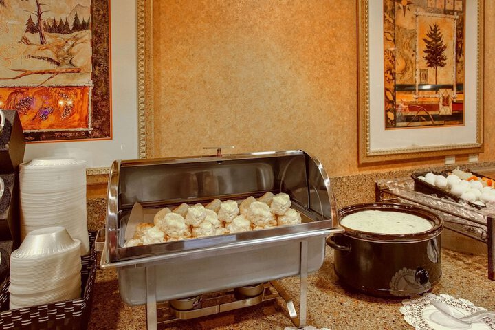 Breakfast area