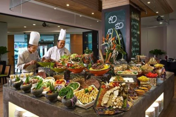 Breakfast area