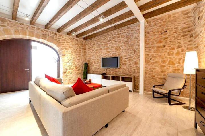Casa Sa Pedra en el Centro Histórico de Alcudia