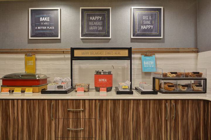 Breakfast buffet