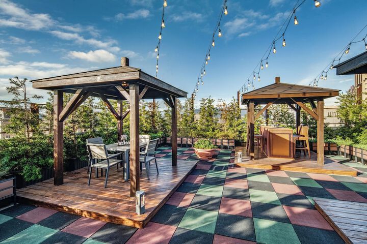 Rooftop terrace