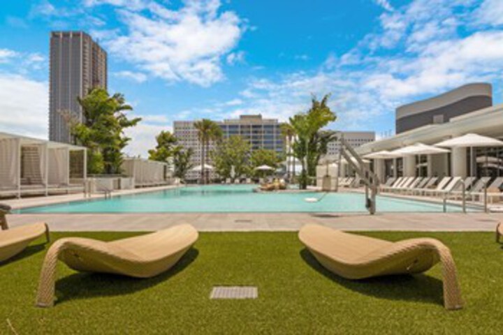 Exterior of Mint House Downtown Miami
