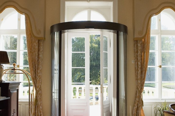 Interior entrance