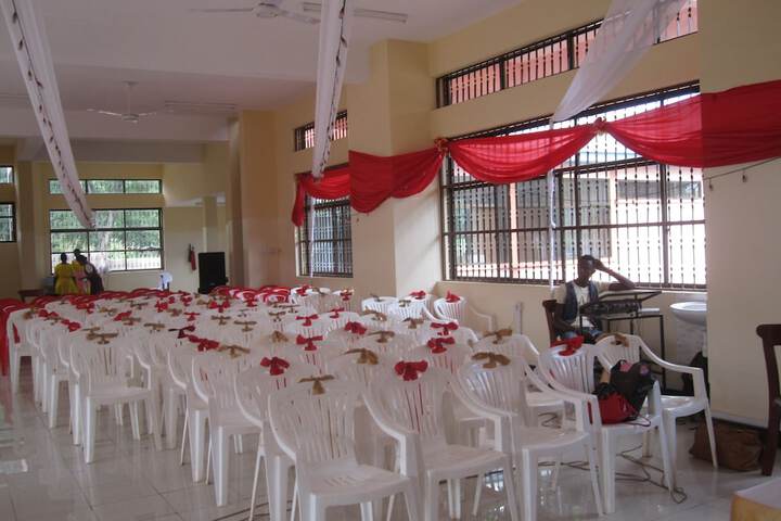 Indoor wedding