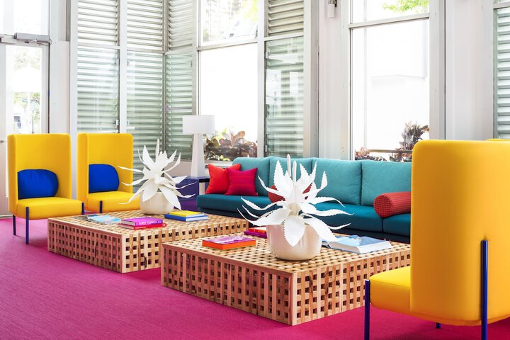 Lobby sitting area