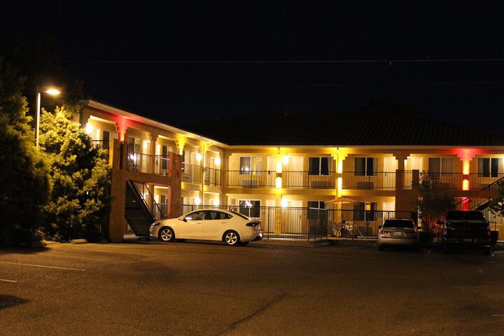 Front of property - evening/night
