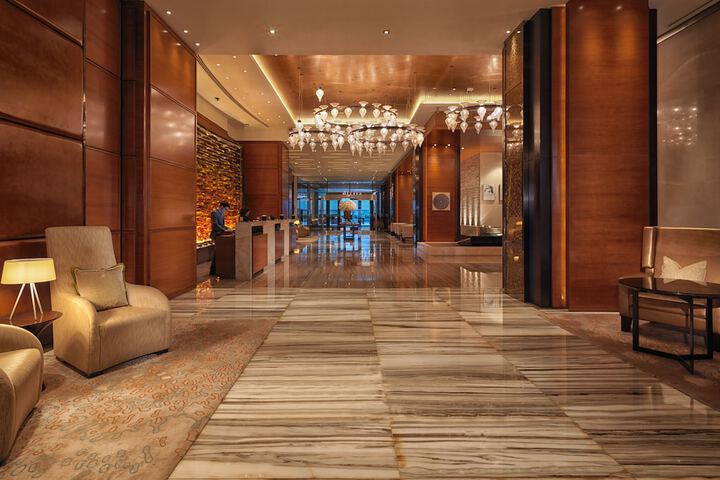 Interior entrance