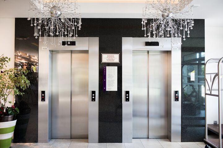 Interior entrance