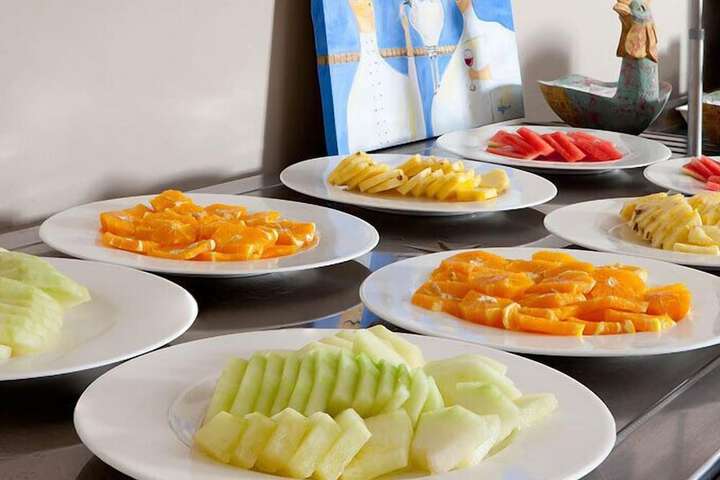 Breakfast area