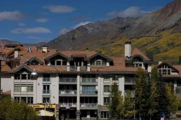 Exterior of Plaza at Mountain Village by Telluride Resort Lodging