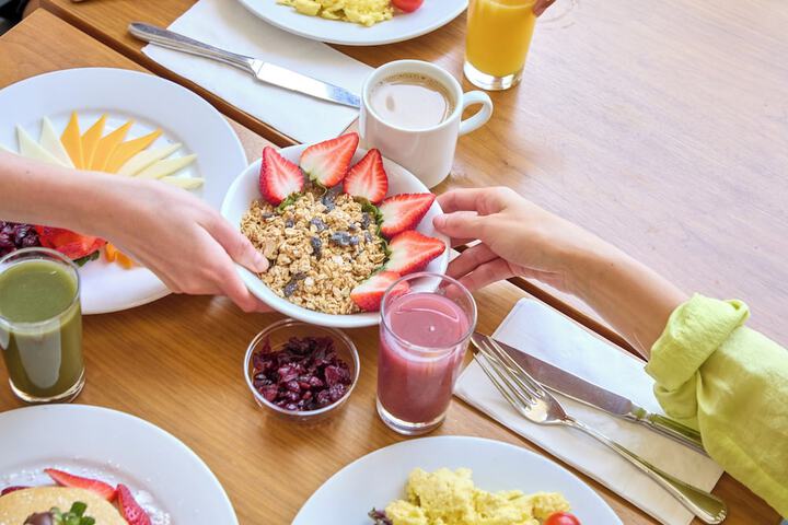 Breakfast buffet
