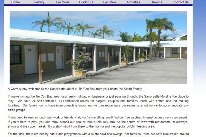 Image of Sandcastle Motel Tin Can Bay