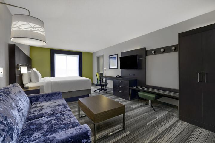 1 King Bed Suite Mobility Accessible Roll Shower (8 of 11)