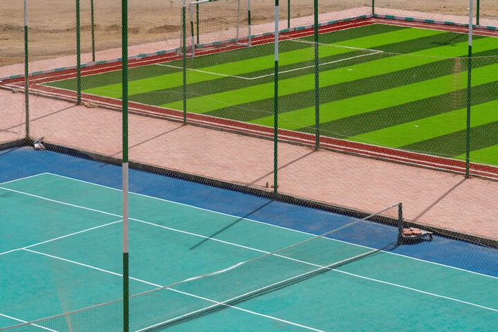 Tennis and Basketball Courts 50 of 110