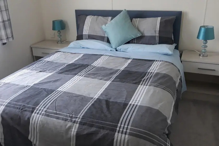 A luxury 6 berth lodge sleeps 6 a real home from home in the heart of a forest
