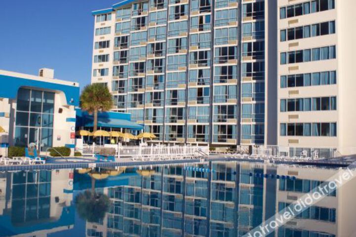 Exterior of Americano Beach Lodge Resort Daytona Beach