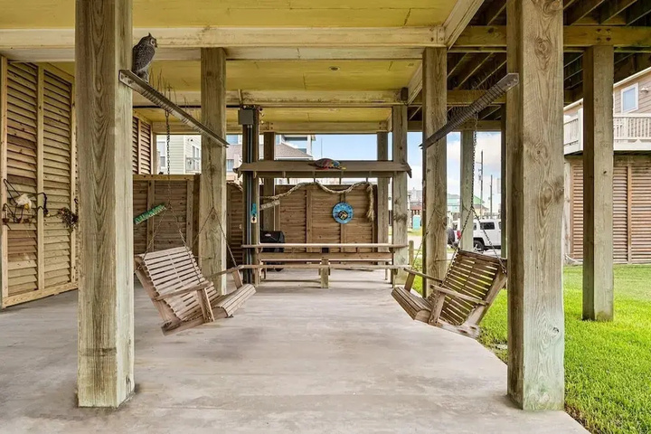 Exterior of Barefoot Steps To The Beach 4 Bedroom Home by RedAwning