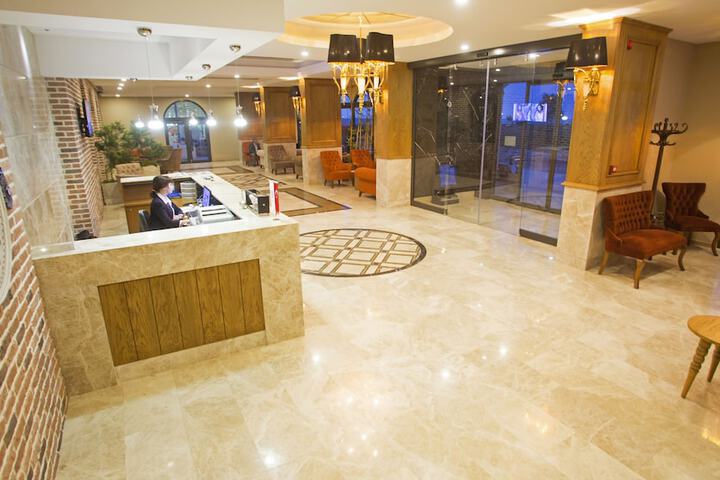 Interior entrance