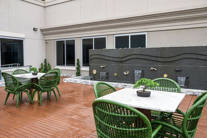 Rooftop terrace