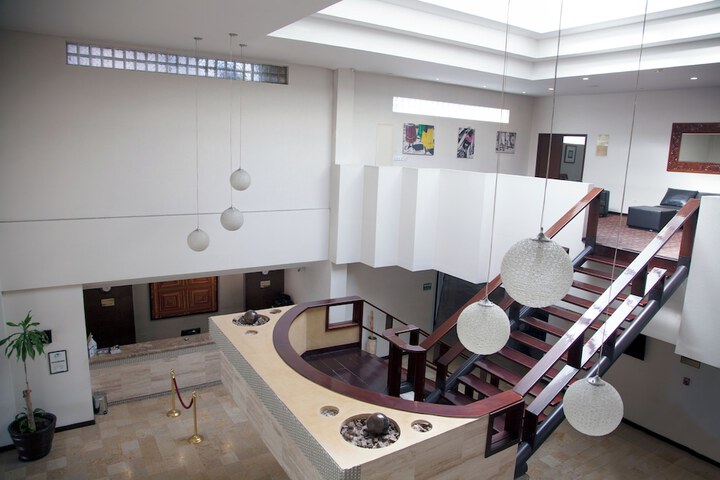 Interior entrance