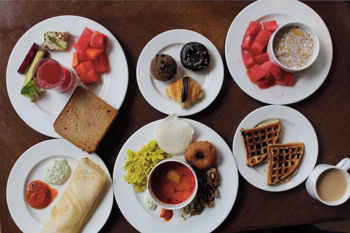 Breakfast area