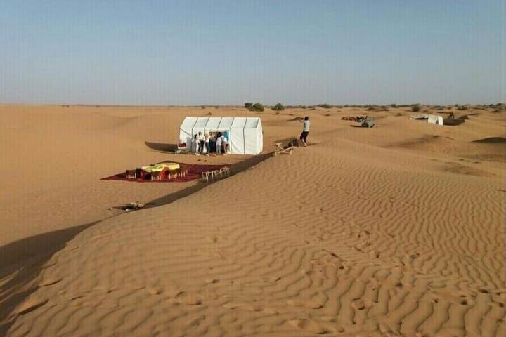 Erg Lihoudi Dunes & Bivouac