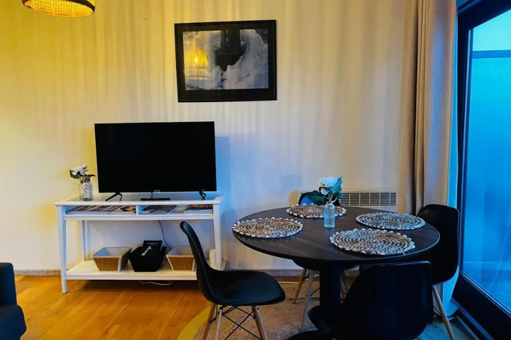 La perle du Nord studio met meer strand en zwembad