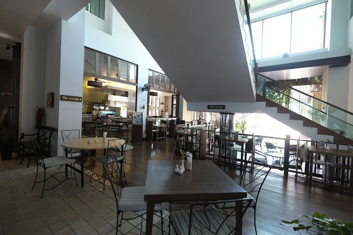 Interior entrance