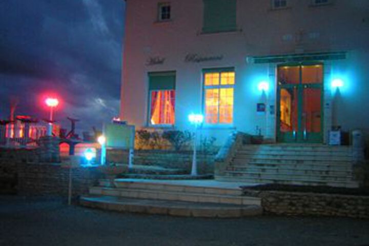 Hotel Front - Evening or Night