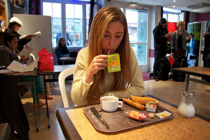 Breakfast area