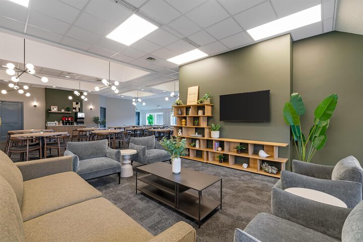 Breakfast area