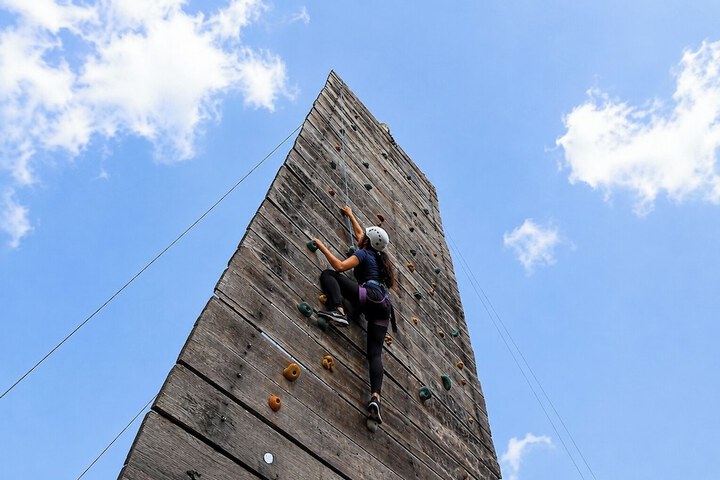 Rock climbing wall - indoor