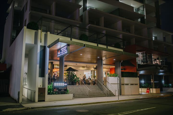 Front of property - evening/night