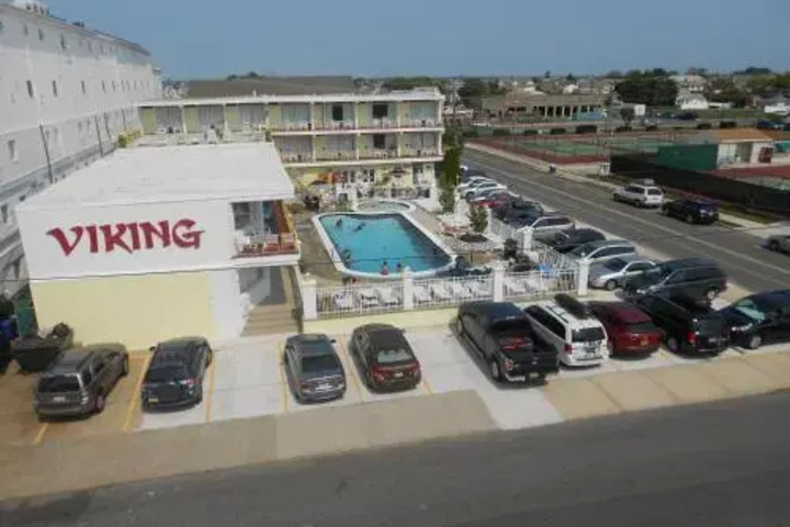 Exterior of Viking Motel