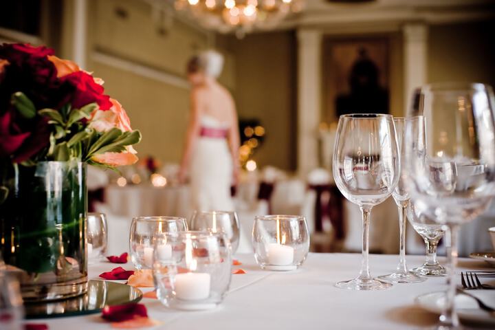 Indoor wedding