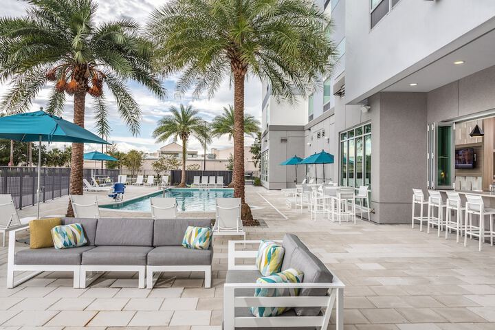 Outdoor pool