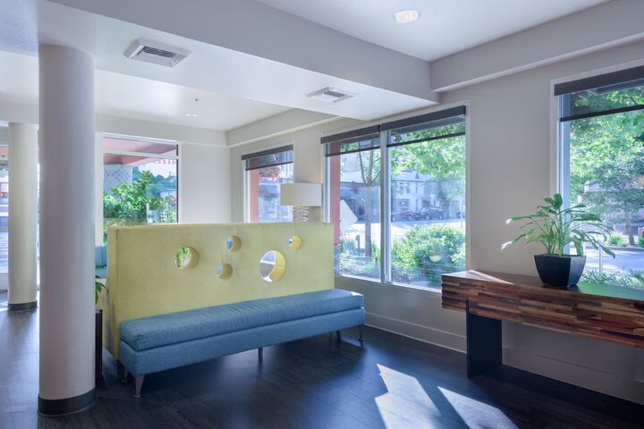 Lobby sitting area
