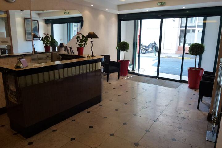 Interior entrance