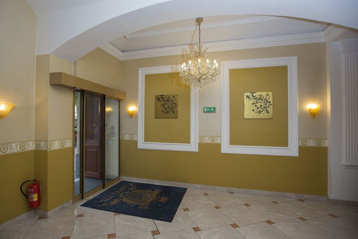 Interior entrance