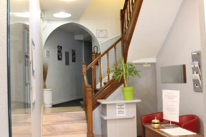 Interior entrance