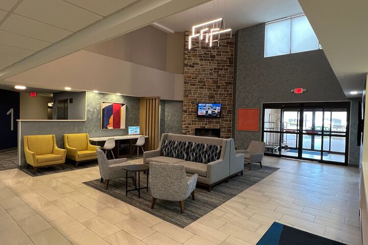 Interior entrance