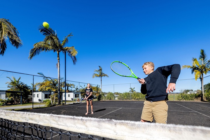 Tennis and Basketball Courts 64 of 96