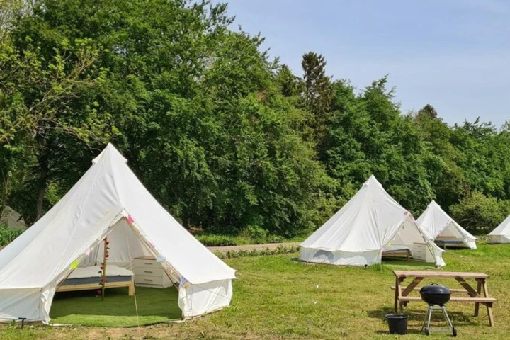 6 Meter Bell Tent - Up to 6 Persons Glamping