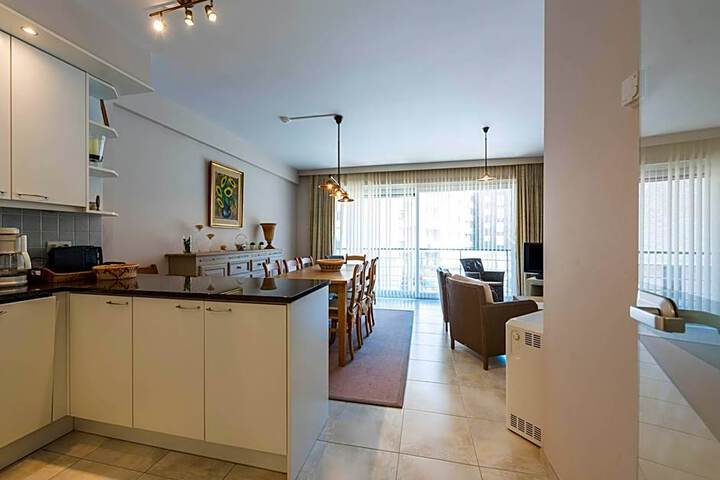 Apartment near seawall with sea view in Koksijde