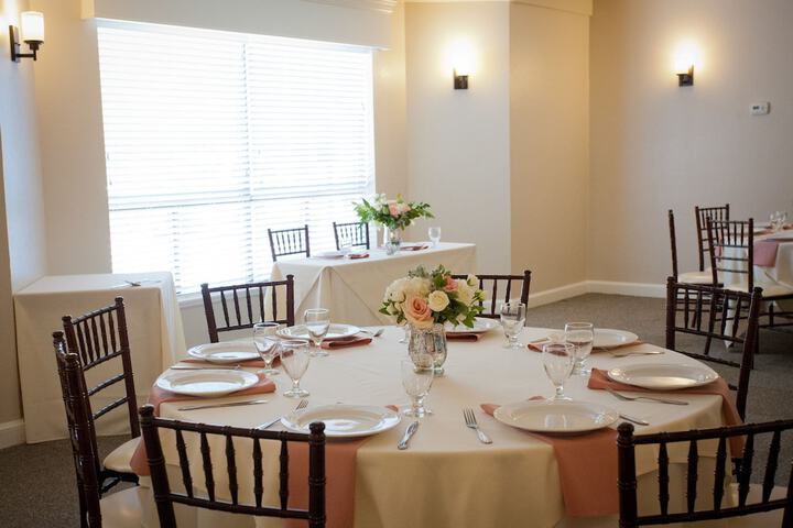 Indoor wedding