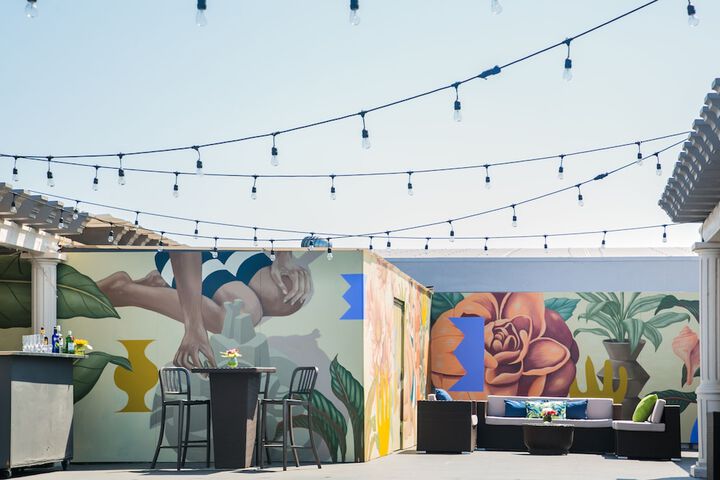 Rooftop terrace