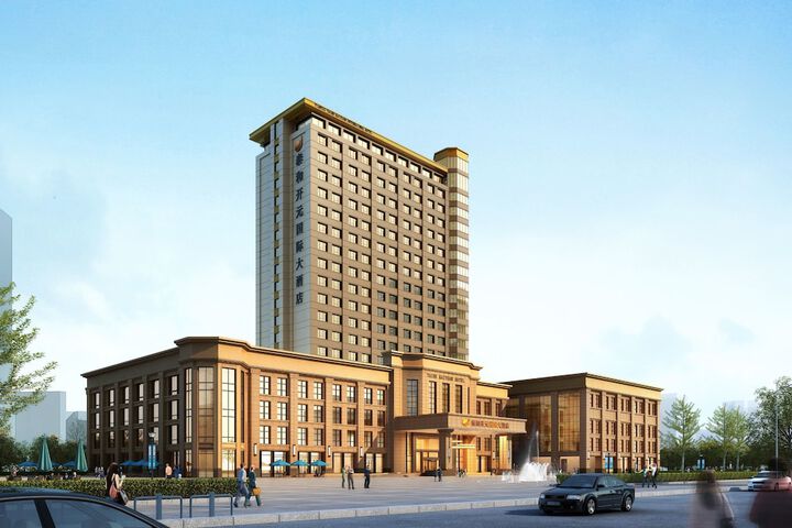 Exterior of New Century Hotel Tiantai Zhejiang