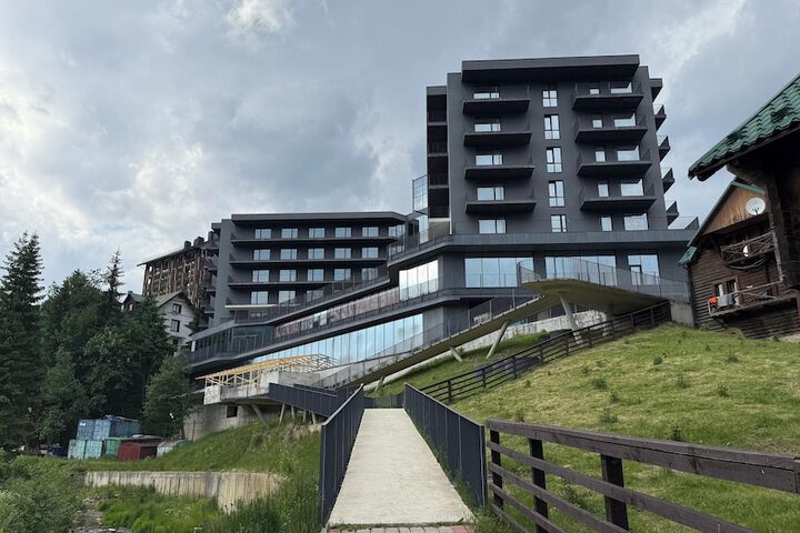 Ikon exclusive mountain resort in Bukovel