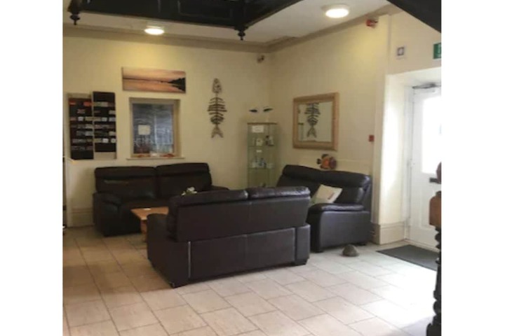Lobby sitting area