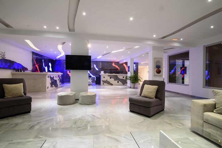 Interior entrance